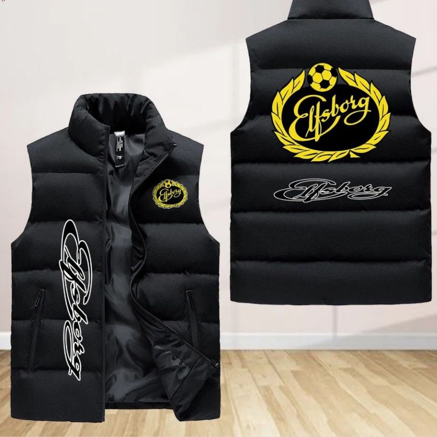 If Elfsborg Sleeveless Puffer Jacket Custom For Fans Gifts