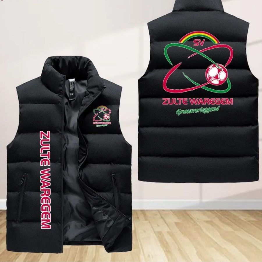 Zulte Waregem Sleeveless Puffer Jacket Custom For Fans Gifts