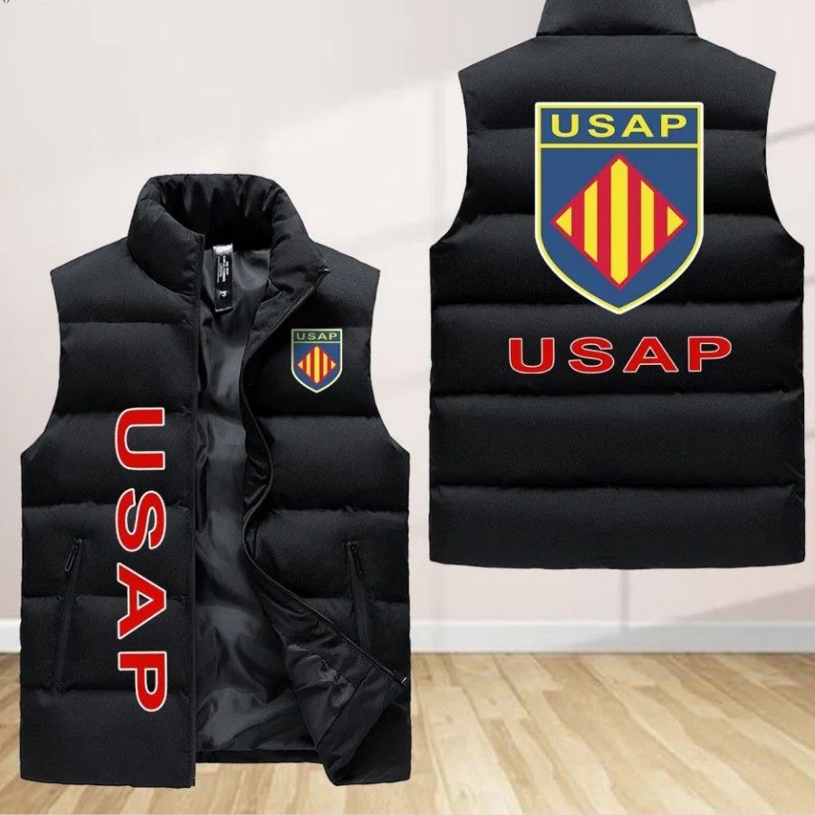 Usa Perpignan Sleeveless Puffer Jacket Custom For Fans Gifts