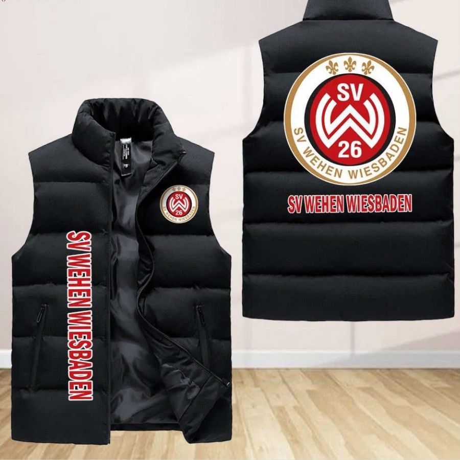 Wehen Wiesbaden Sleeveless Puffer Jacket Custom For Fans Gifts