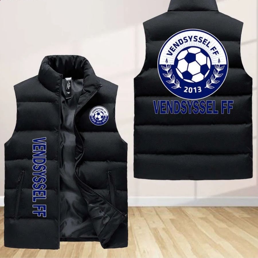 Vendsyssel Ff Sleeveless Puffer Jacket Custom For Fans Gifts