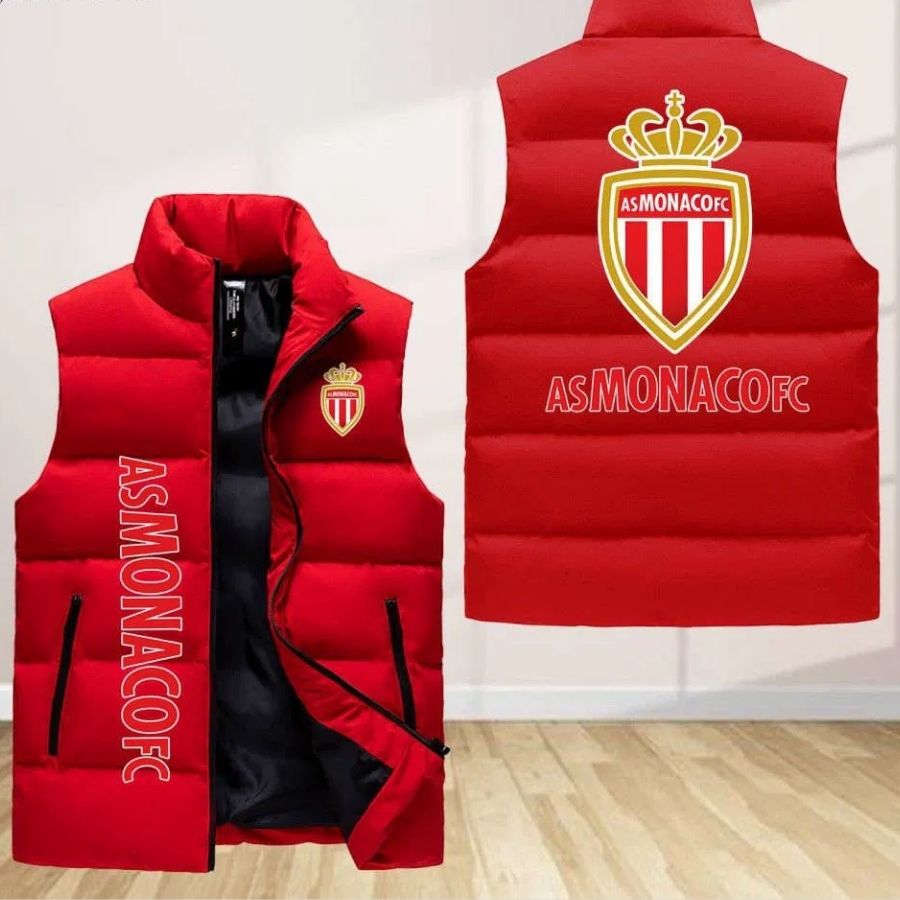 As Monaco Sleeveless Puffer Jacket Custom For Fans Gifts
