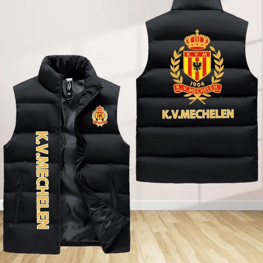 K.V. Mechelen Sleeveless Puffer Jacket Custom For Fans Gifts