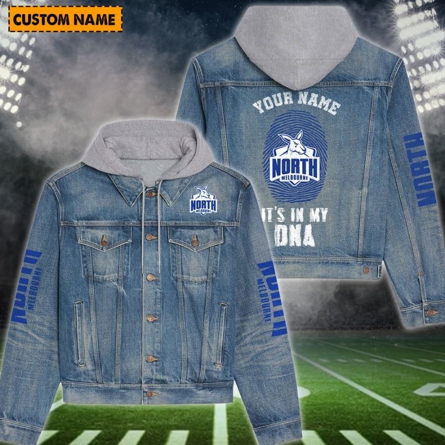 North Melbourne New Personalized Fall Fashion Denim Jackets For Men Women For Fans