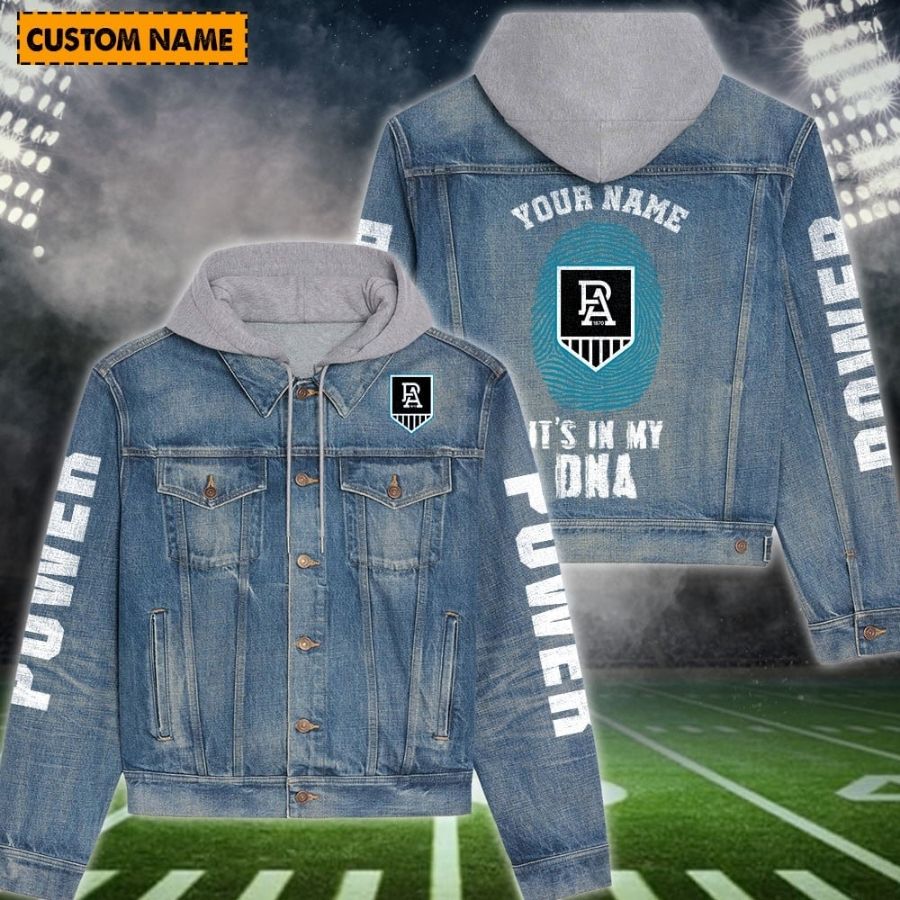 Port Adelaide New Personalized Fall Fashion Denim Jackets For Men Women For Fans