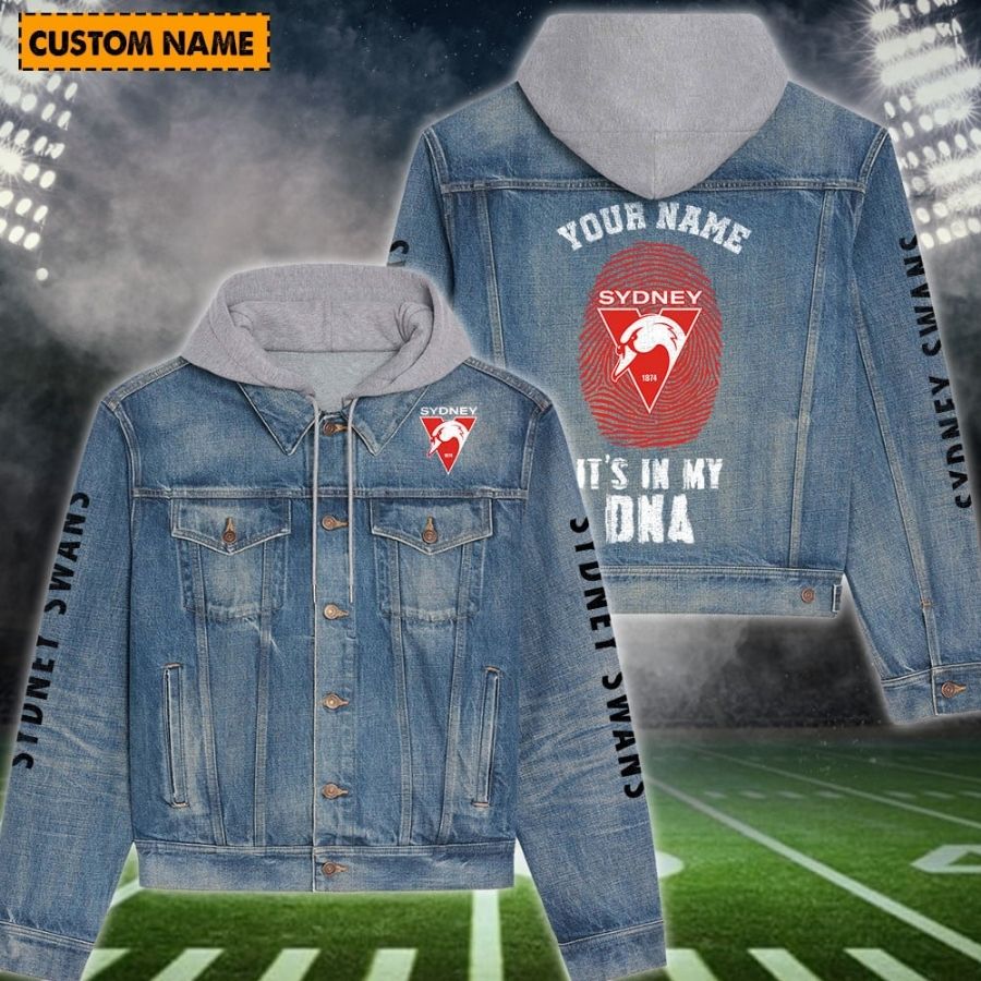 Sydney Swans New Personalized Fall Fashion Denim Jackets For Men Women For Fans