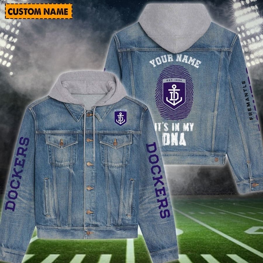 Fremantle New Personalized Fall Fashion Denim Jackets For Men Women For Fans