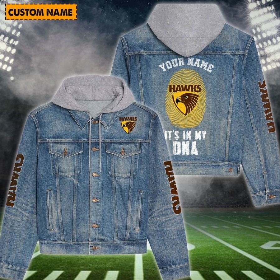 Hawthorn Football New Personalized Fall Fashion Denim Jackets For Men Women For Fans