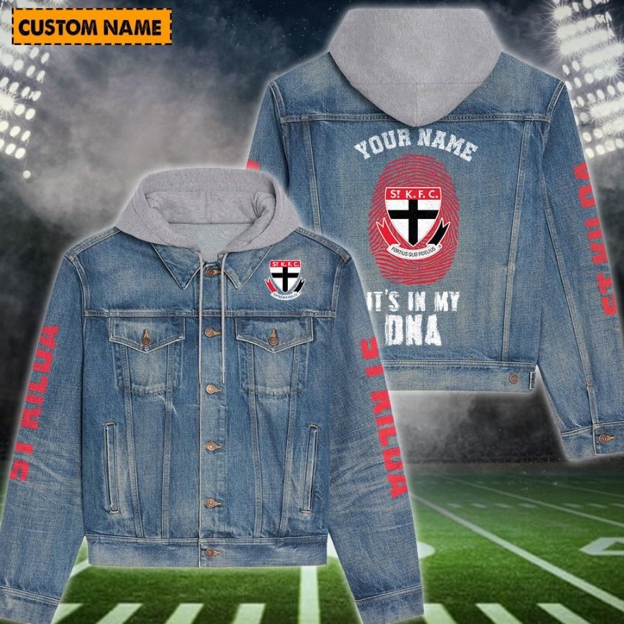 St Kilda New Personalized Fall Fashion Denim Jackets For Men Women For Fans