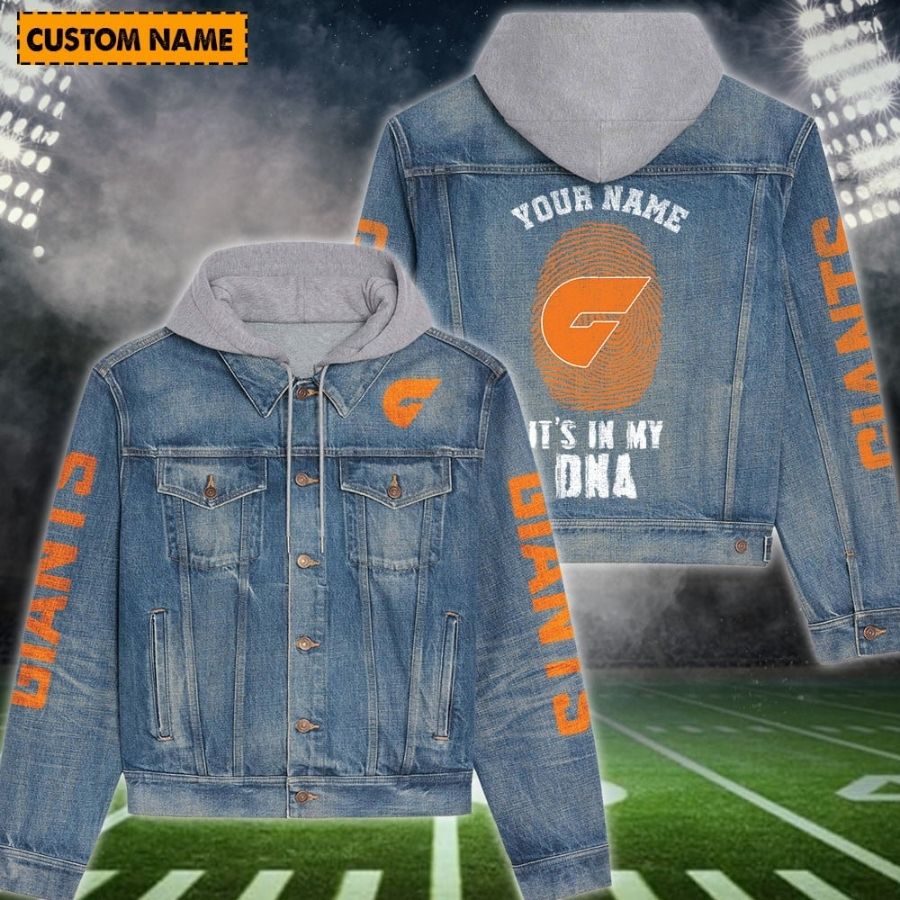 Giants New Personalized Fall Fashion Denim Jackets For Men Women For Fans