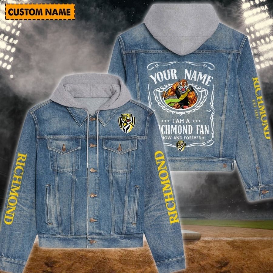 Richmond New Personalized Hooded Denim Jacket For Fans