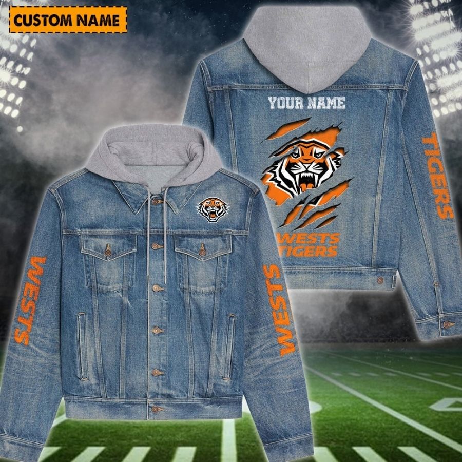 Wests Tigers New Personalized Fall Fashion Denim Jackets For Men Women For Fans