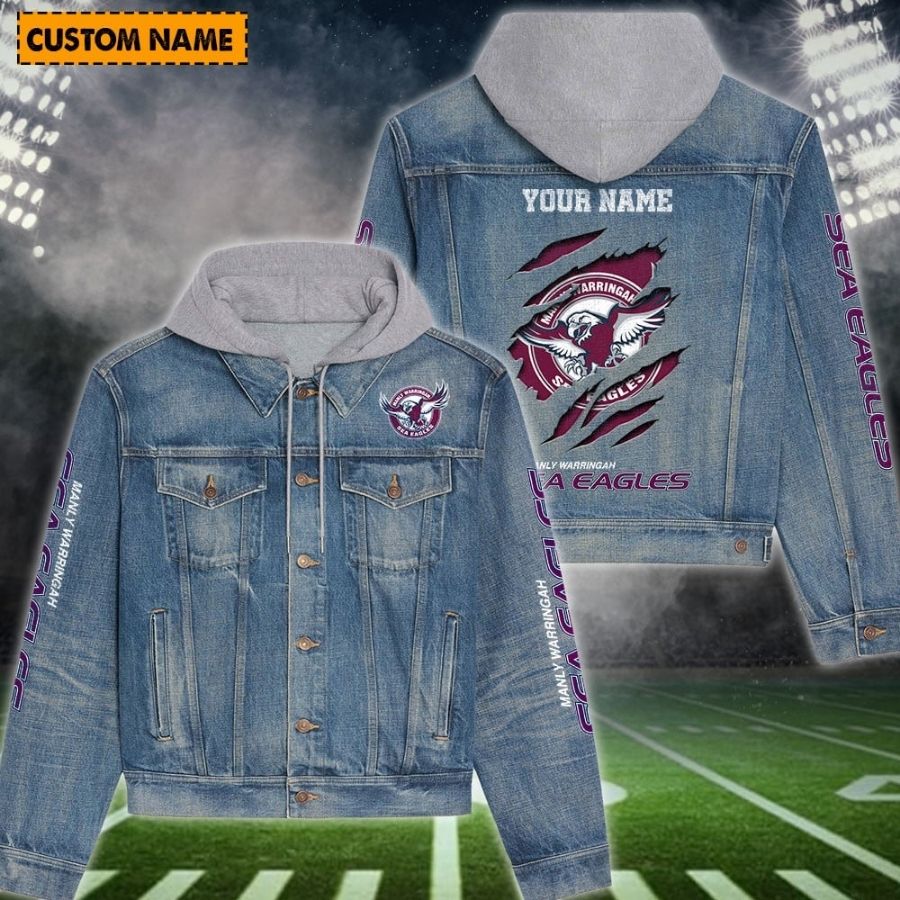 Manly-Warringah Sea Eagles New Personalized Fall Fashion Denim Jackets For Men Women For Fans