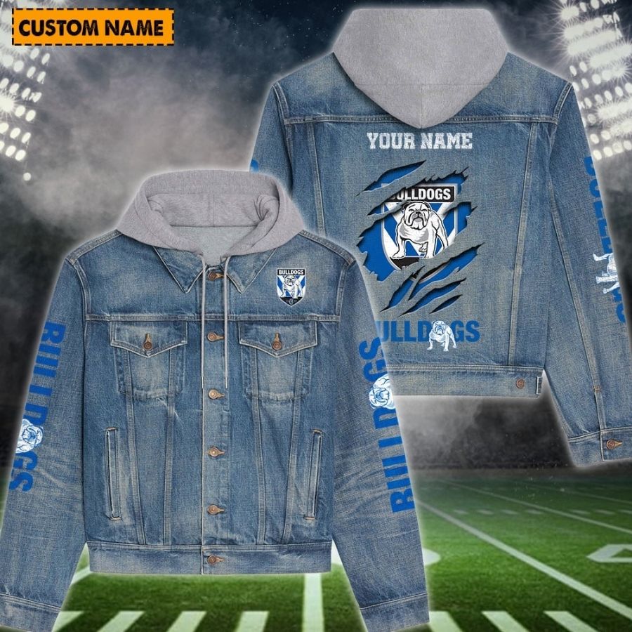 Canterbury-Bankstown Bulldogs New Personalized Fall Fashion Denim Jackets For Men Women For Fans