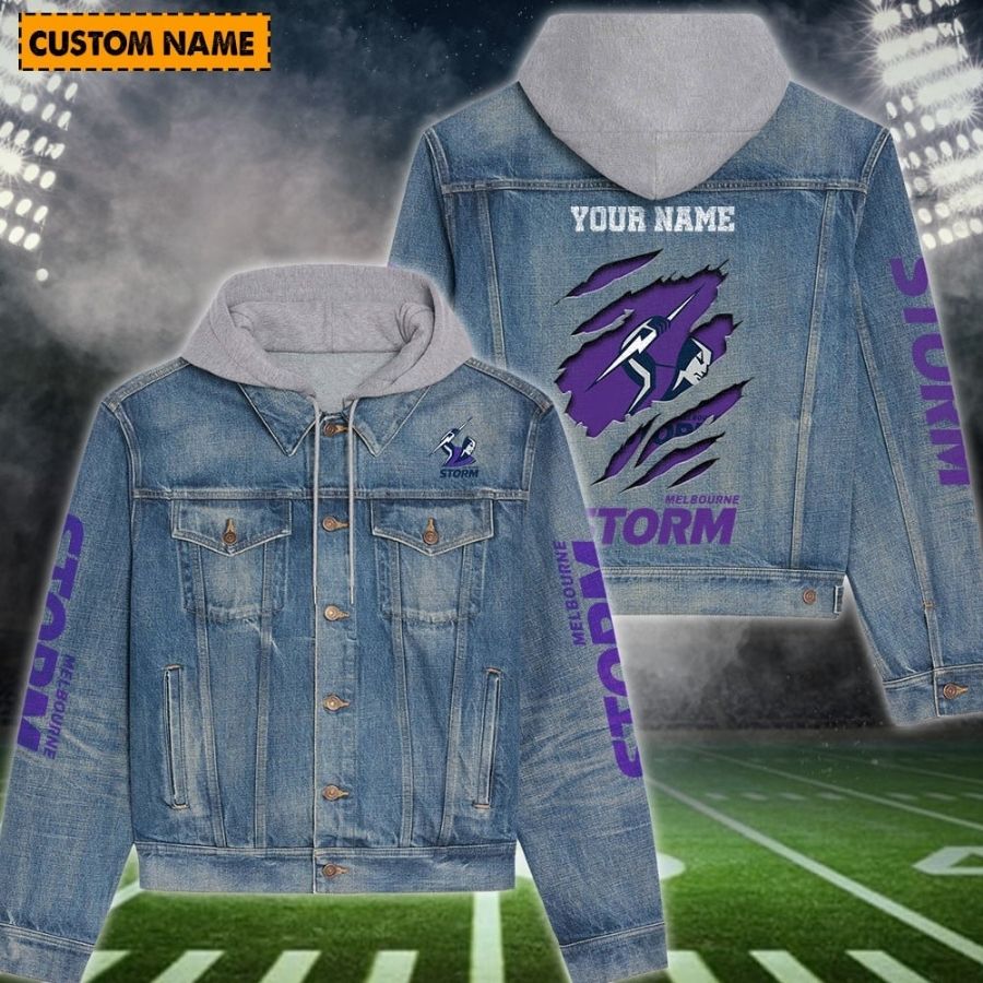 Melbourne Storm New Personalized Fall Fashion Denim Jackets For Men Women For Fans