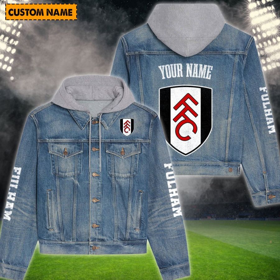 Fulham New Personalized Hooded Denim Jacket For Fans
