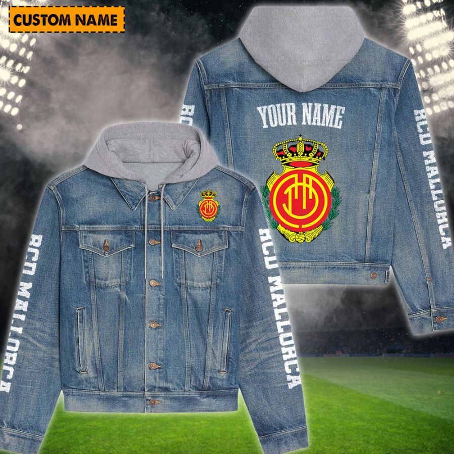 Mallorca New Personalized Hooded Denim Jacket For Fans