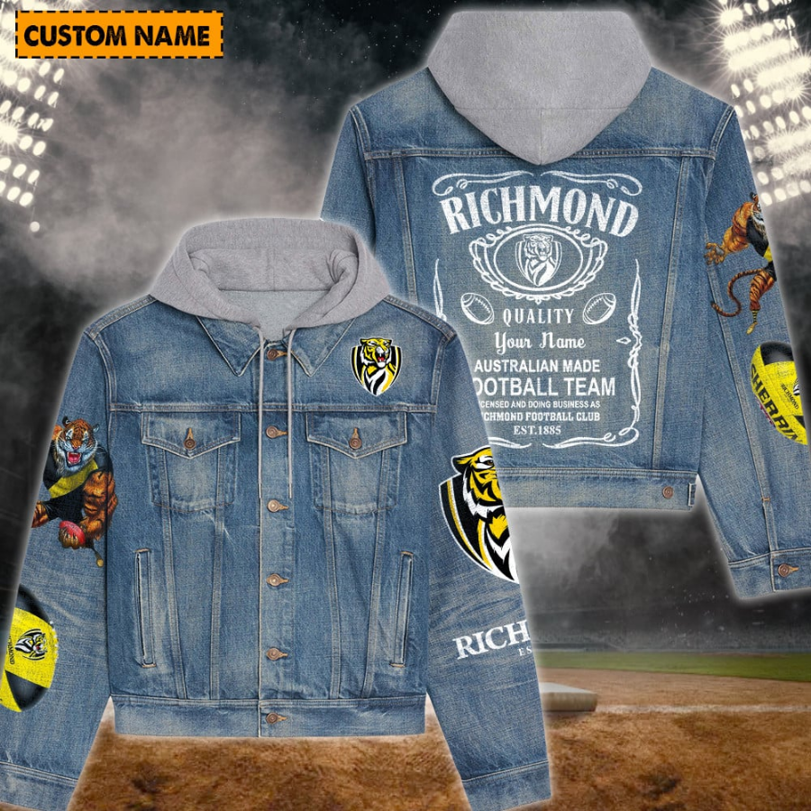 Richmond New Personalized Hooded Denim Jacket For Fan