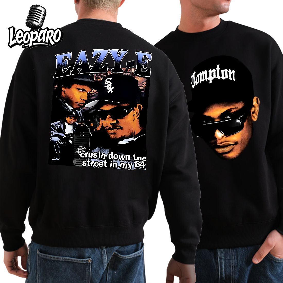 EAZY-E COMPTON SWEATSHIRT (DOUBLE SIDED)