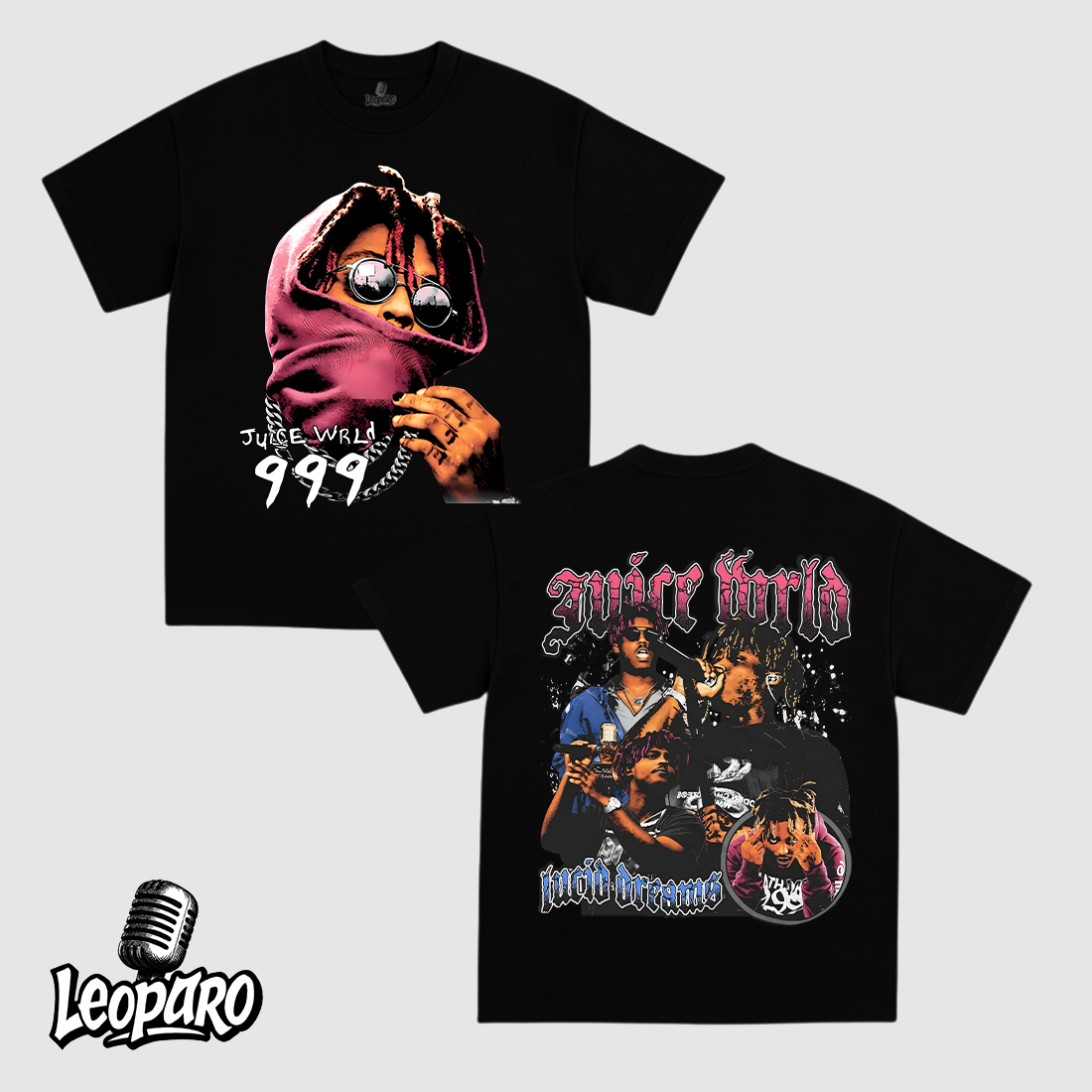 JUICE WRLD TEE BLACK