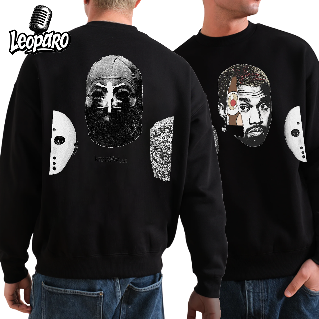 KANYE BIG FACE SWEATSHIRT