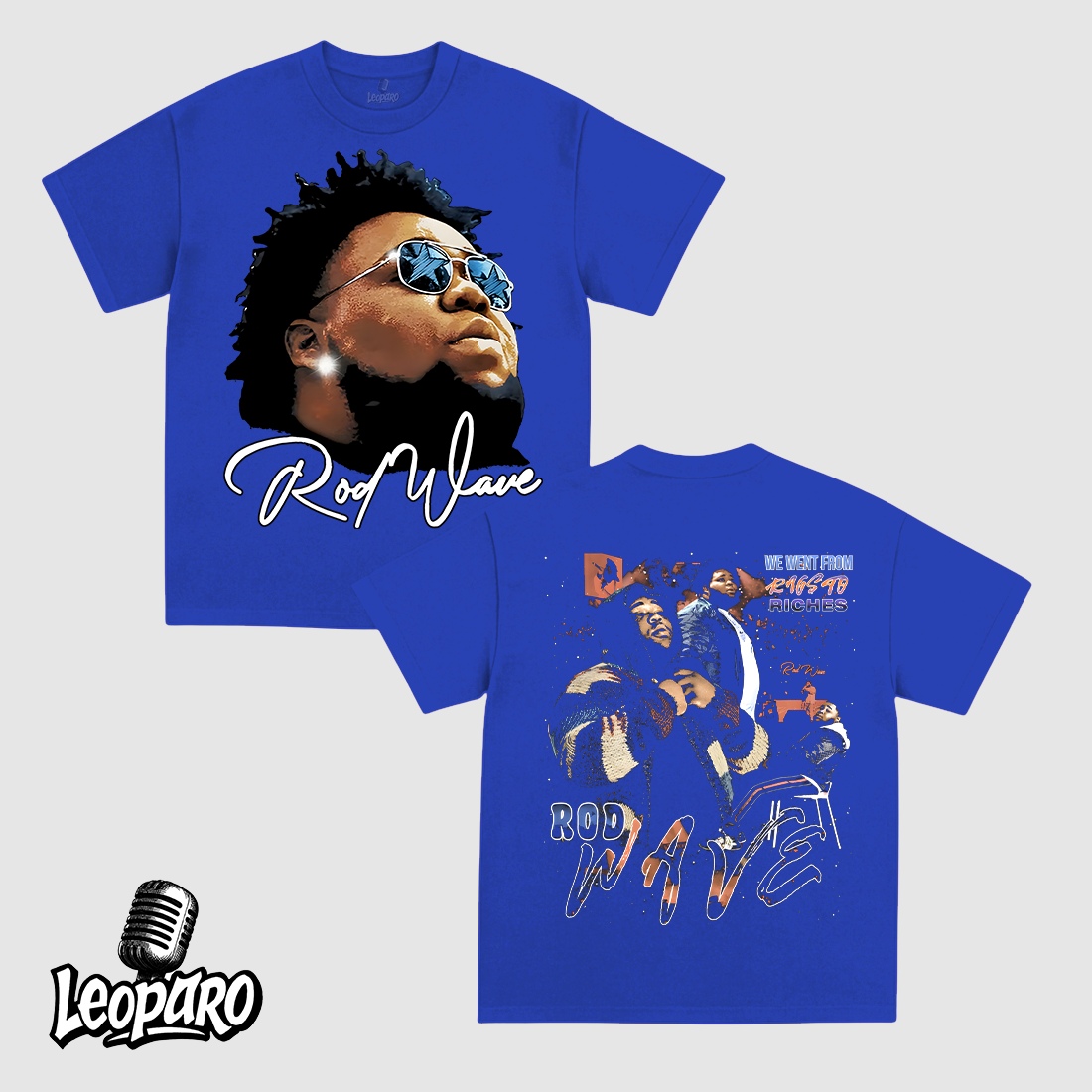 ROD WAVE BIG FACE TEE 