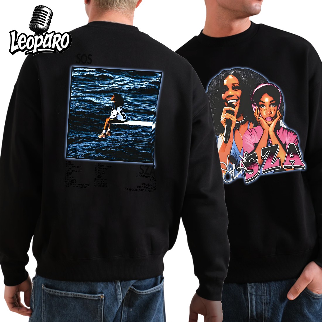 SZA GOOD DAYS ALBUM SWEATSHIRT