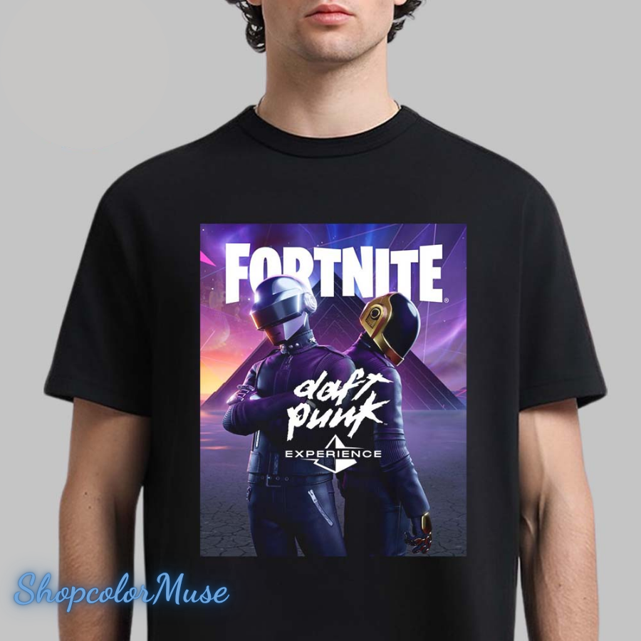 Daft Punk X Fortnite Music Experience Premium T-Shirt