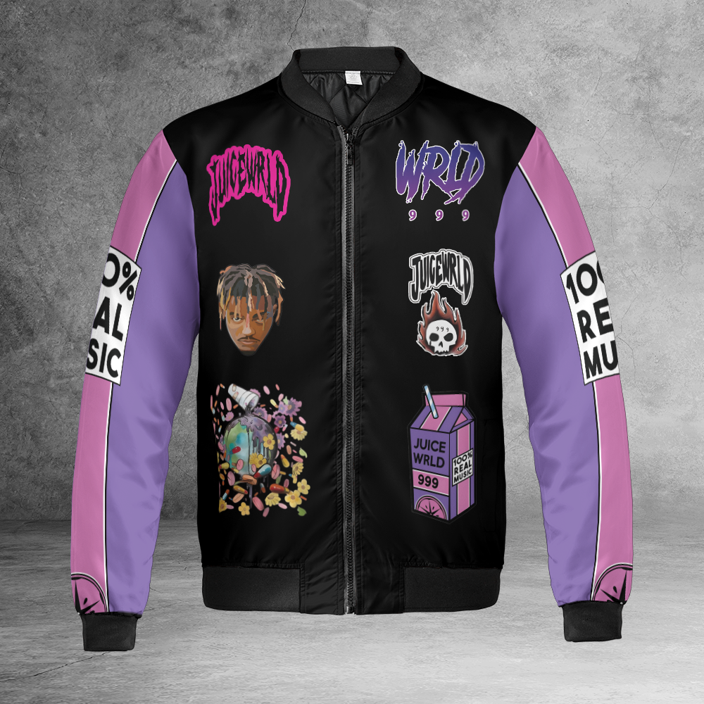 Juice Wrld New Bomber Baseball Jacket For Fan