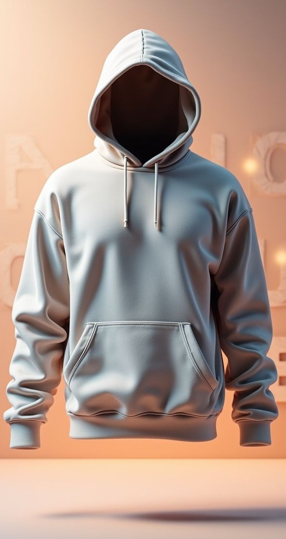 Classic Gray Zip-Up Hoodie