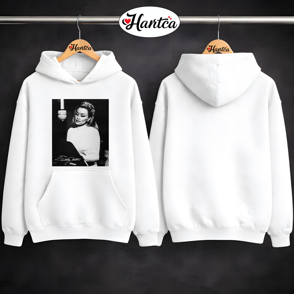 Dolly Parton Love Dolly Singing Hoodie Dolly Parton - Image 2
