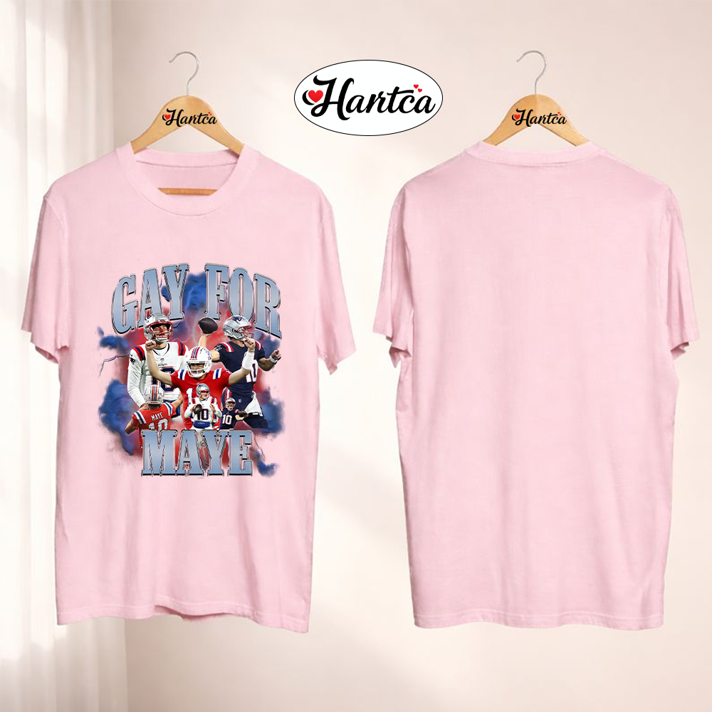 Gay For Maye Football Drake Maye New England Patriots Graphic T Shirt