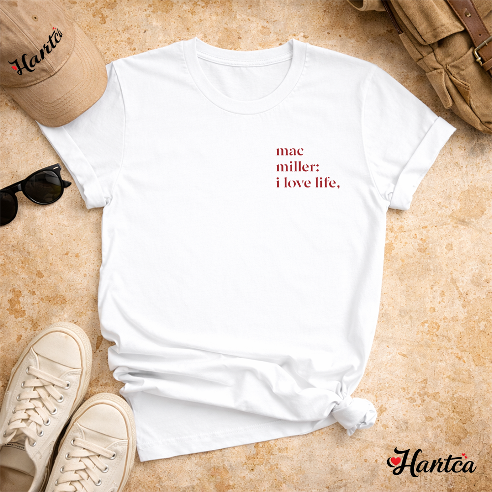 Mac Miller Merch Thank You Life Miss Mac Miller Shirt - Image 4