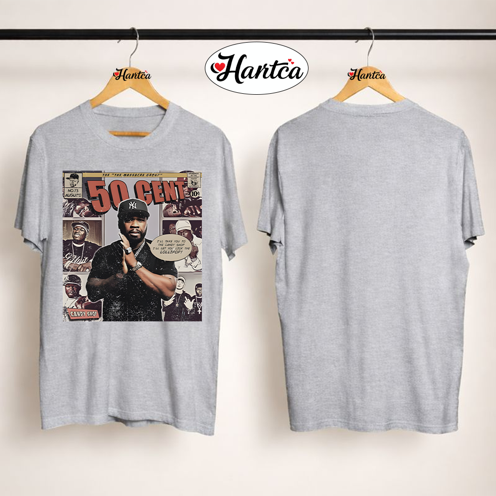 50 Cent Comic Poster Shirt 