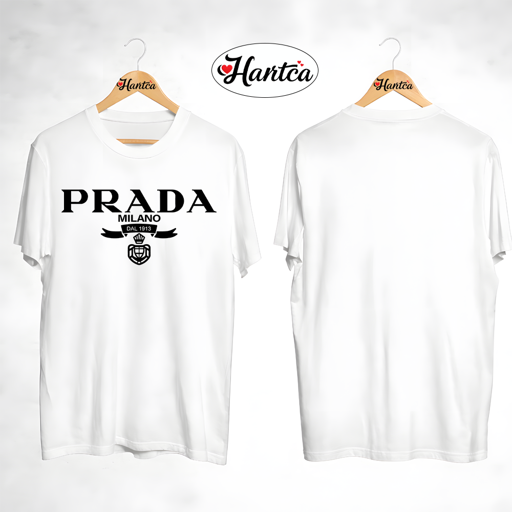 Prada Milano Dal 1913 Shirt Black For Men And Women