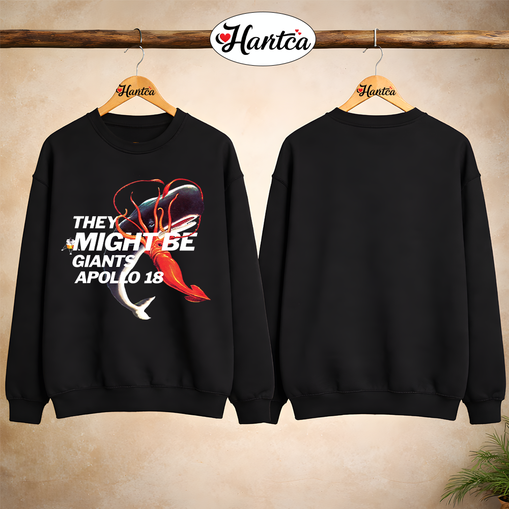 Apollo 18 They Might Be Giants T-Shirt Black For Men - Image 2