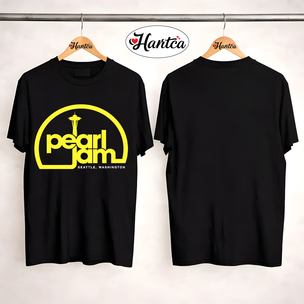 Pearl Jam Merch Needle Logo Hoodie - Image 2