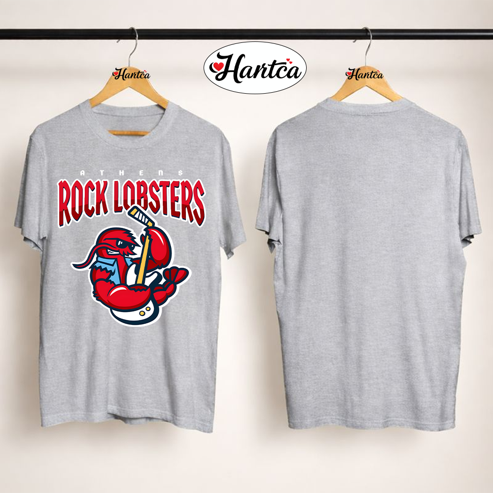 Official Rock Lobsters Hockey Shop Logo T-Shirt - Image 2