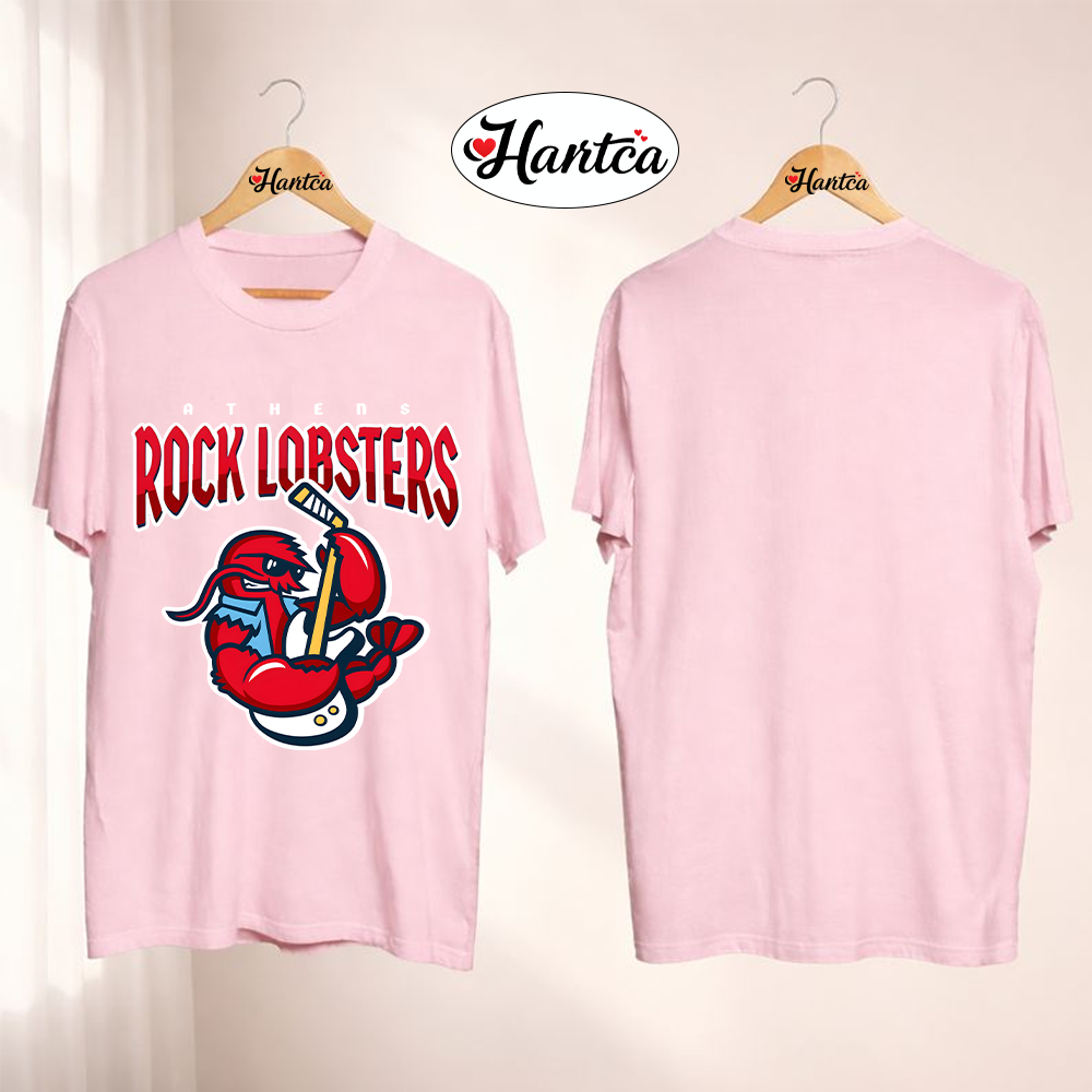 Official Rock Lobsters Hockey Shop Logo T-Shirt - Image 3