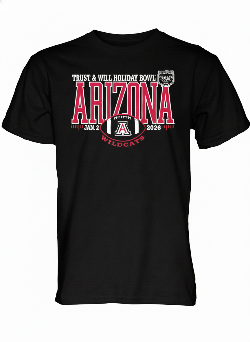 Rally House Arizona Wildcats 2026 Holiday Bowl T Shirt