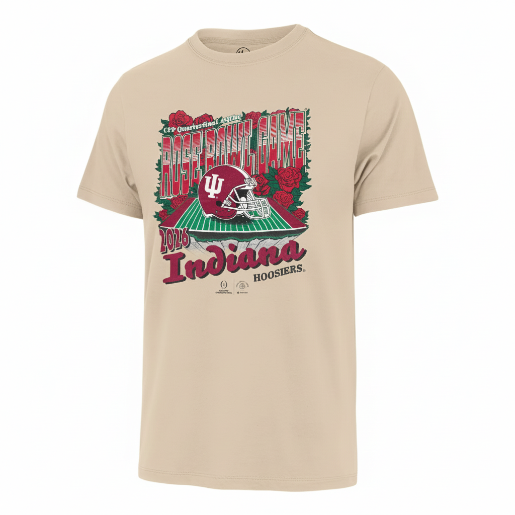 2026 College Football Playoff Indiana Hoosiers Rose Bowl Bound T-Shirt