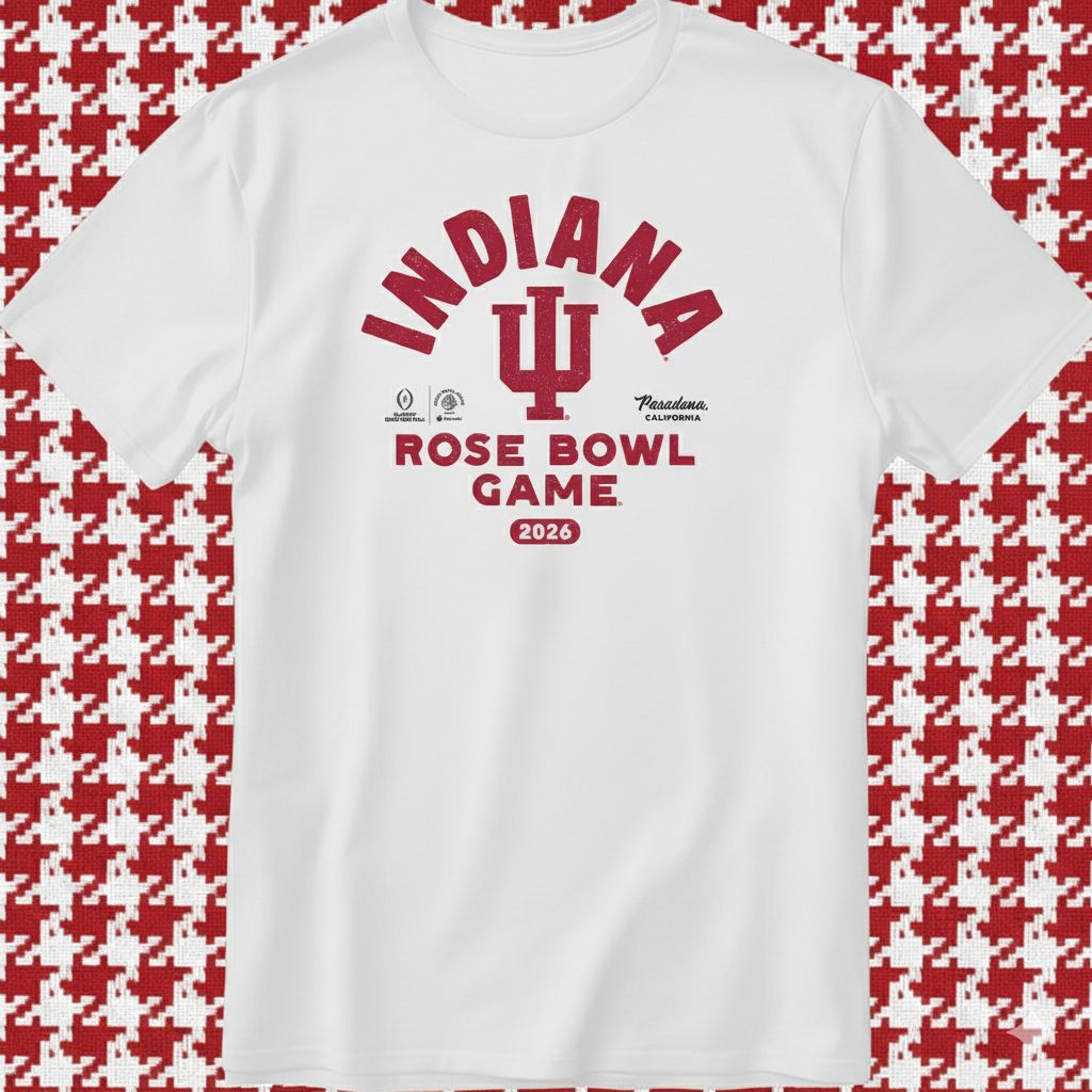 Indiana Ncaa 2026 Rose Bowl Game Bound T-shirt