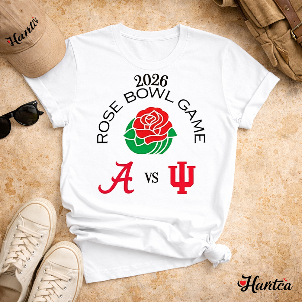 Alabama vs. Indiana Rose Bowl Game Stadium January 1st 2026 Shirt