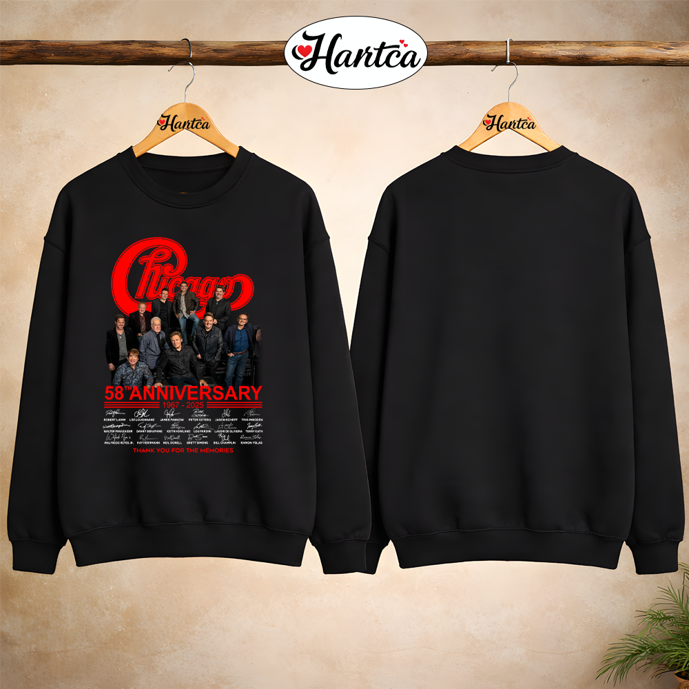 Chicago Band Merch Tour 2025 Shirt - Image 3