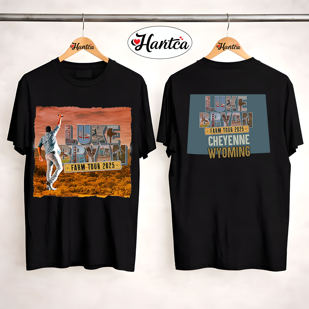 Luke Bryan Tour Merch 2025 Farm Tour Shirt