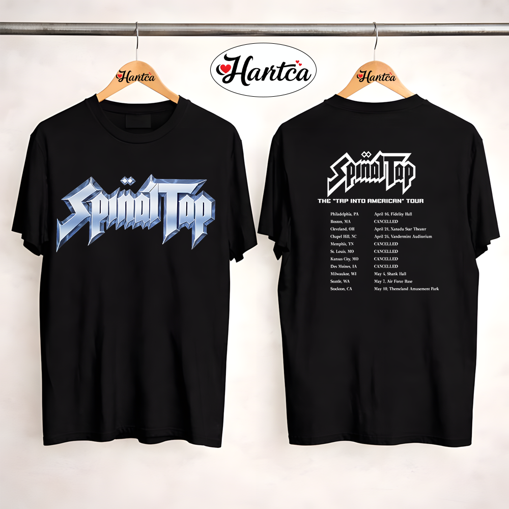 Spinal Tap Merch Band Black Shirt