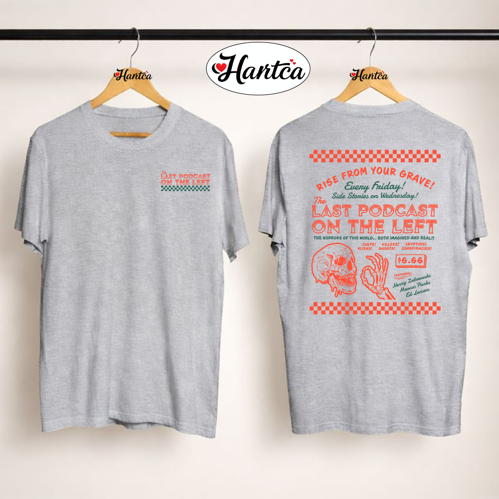 Last Podcast Merch Last Pizza On The Left Hoodie - Image 4