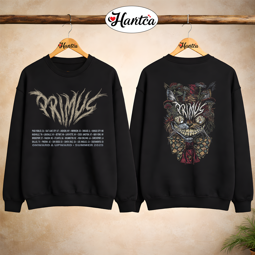 Club Bastardo Merch Cheshire Cat Tour Summer Sweatshirt