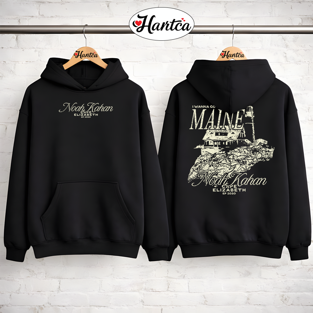 Noah Kahan Merch Cape Elizabeth T-Shirt - Image 2