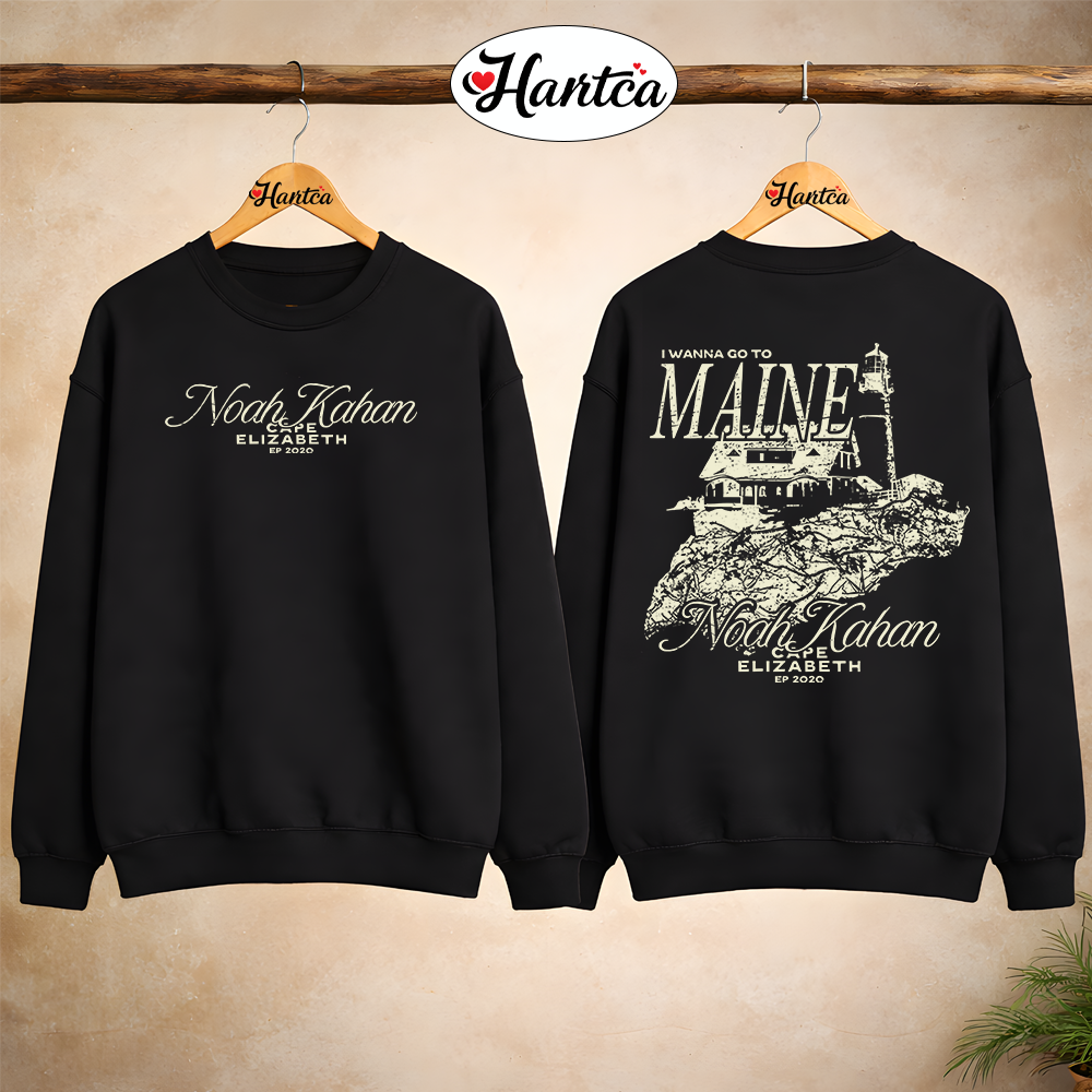Noah Kahan Merch Cape Elizabeth T-Shirt - Image 3